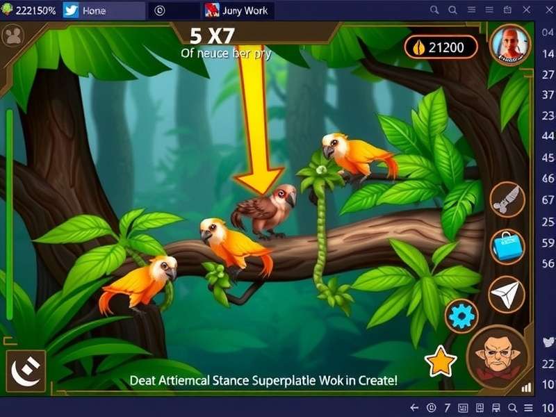 Jungle Anise Blitz Gameplay Screenshot